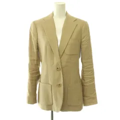 ローレンラルフローレン LAUREN RALPH LAUREN リネン テーラードジャケット シングル 00 ベージュ /HK ■OSのサムネイル