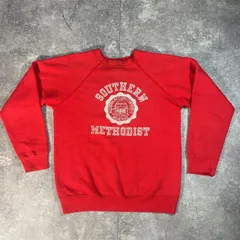 Champion チャンピオン カレッジスウェット 80's vintage ヴィンテージ L メンズ レッド ラグランスウェット アメリカ製