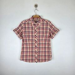 極美品】マーガレットハウエル チェック リネン 半袖 シャツ L - メルカリ
