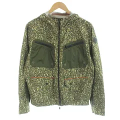 モンクレール MONCLER WATERBUCK GIUBBOTTO マウンテンパーカ ヒョウ柄 総柄 2 茶 ブラウン オリーブ 4109H4101435 53487 /MW ■GY40のサムネイル