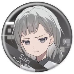 [중고] 배지 빈즈 사키 [캔 배지 VIRTUAL GIRL @ WORLD'S END 01. 공식 일러스트]