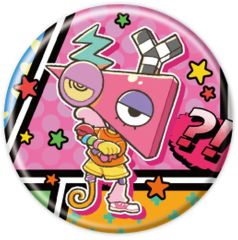 [중고] 배지 빈즈 주블 [어메이징 디지털 서커스 캔 배지 02. 다채로운 ver. 그리기 일어나는 일러스트]