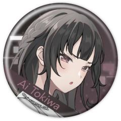 [중고] 배지 빈즈 토키와 아이 [캔 배지 VIRTUAL GIRL @ WORLD'S END 01. 공식 일러스트]