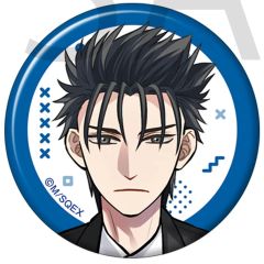 スクエア缶バッジ 名探偵コナン アールヌーボー 怪盗キッド 黒羽快斗