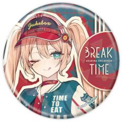 [중고] 배지 빈즈 주크박스 [아카쿠라 개인전 BREAK TIME 홀로그램 캔 배지(57mm) 01. 공식 & 신작 일러스트]