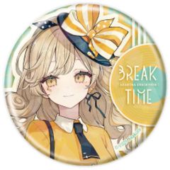 [중고] 배지·빈즈 레코드 [아카쿠라 개인전 BREAK TIME 홀로그램 캔 배지(57mm) 01. 공식 & 신작 일러스트]