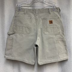 モスグリーン】Carharttダックパンツフェードペインター32インチ