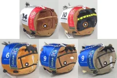 【中古】ぬいぐるみマスコット・ぬいぐるみバッジ 全5種セット 「ころまるさらぶれっど ぬいぐるみマスコットvol.2」のサムネイル
