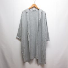 アナイ ANAYI 24AW ウールブークレ配色ワンピース ニット 長袖 膝丈 36