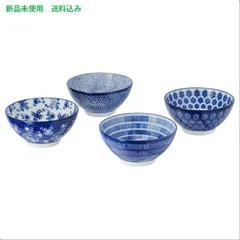 IKEA (イケア) ENTUSIASM アントゥシアスム ボウル - 模様入り/ブルー 12cm 504.172.42のサムネイル