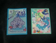 ポケモンカードスリーブ デッキシールド ニャスパー ニャオニクス 計64