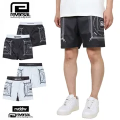 リバーサル ファイトショーツ reversal rvddw ハーフパンツ ショートパンツ メンズ ストレッチ ポケットレス ブランド 大きいサイズ おしゃれ おすすめ 人気 黒 白 格闘技 試合 reversal628 S M L XL XXLのサムネイル