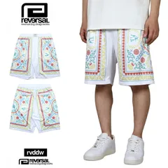 リバーサル ハーフパンツ reversal ショートパンツ rvddw 格闘技 格闘技ブランド メンズ ブランド 大きいサイズ おしゃれ おすすめ 人気 白 reversal632 ホワイト M L XLのサムネイル
