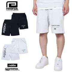 リバーサル ショートパンツ reversal ハーフパンツ スウェットパンツ ショーツ セットアップ対応 裏毛 メンズ ブランド 大きいサイズ おしゃれ おすすめ 人気 黒 reversal616 ブラック M L XLのサムネイル
