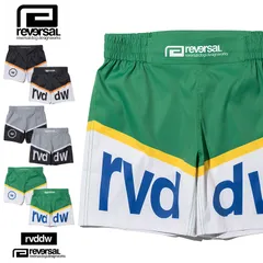 リバーサル ショートパンツ reversal rvddw ハーフパンツ ファイトショーツ メンズ ブランド 大きいサイズ おしゃれ おすすめ 人気 黒 格闘技 黒 ポケット無し reversal538 ブラック S M L XL XXLのサムネイル