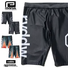 リバーサル スパッツ reversal rvddw ミドルスパッツ セットアップ 対応 メンズ レディース ブランド 大きいサイズ おしゃれ おすすめ 人気 黒 格闘技 吸汗速乾 reversal533 ブラック S M L XL XXLのサムネイル