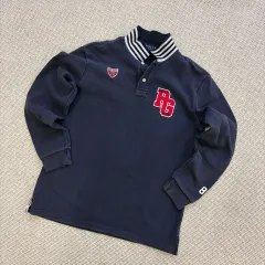 6 パーリーゲイツ 長袖 カラーTシャツ 0611D2のサムネイル