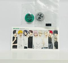 黒夢ラッキードローまとめ売9個】清春アクスタ缶バッジワッペン 