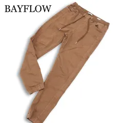 23SS★ BAYFLOW ベイフロー 通年★ イージー ストレッチ ジョガー パンツ Sz.4 メンズのサムネイル
