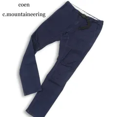 coen c.mountaineering コーエン 通年★ 膝立体 ストレッチ スキニー クライミング デニム パンツ ジーンズ Sz.S メンズのサムネイル