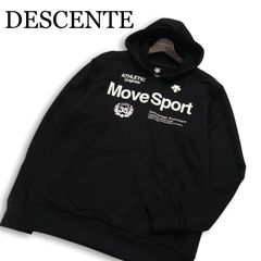 DESCENT コンパクトパーカー ブラック M スポーツウェア 男女兼用