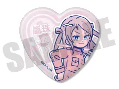 【中古】バッジ・ビンズ 鐘嵐珠 「TVアニメ ラブライブ!虹ヶ咲学園スクールアイドル同好会 にゅ～とろ 第二弾 ハート型缶バッジ」