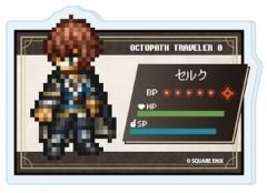 [중고] 배지 빈스 셀크 [OCTOPATH TRAVELER 0 아크릴 플레이트 배지 01. 공식 일러스트]