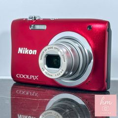 動作品】Nikon COOLPIX A100 レッド コンパクトデジタルカメラ - メルカリ