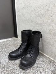 julius バインダーブーツ 3 opium black - メルカリ