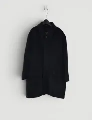 105 DAKS カシミアコート ブラックのサムネイル