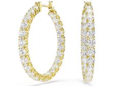 スワロフスキー Swarovski Lisanne ロングピアス - メルカリ
