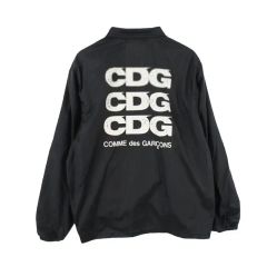COMME des GARCONS メッセージプリント ナイロンジャケット XL - メルカリ