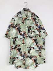 courreges クレージュ シャツ/ブラウス M その他総柄 ロング丈 半袖 レギュラーカラー メンズのサムネイル