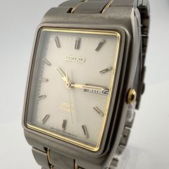 SEIKO SPIRIT 7N33-5A30 チタン デイデイト コンビ 稼働中 - メルカリ