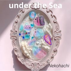 クーポンあり❣️ウミウシ図鑑9種❣️シーグラスアート お魚立体図鑑