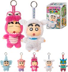 TOP TOY 크레용 신짱 봉제인형 펜던트 [1 개] 환장 파티 시리즈 가챠 가챠 블라인드 박스 피규어 프라 모델 프리미엄 PVC 소후비 신짱 캐릭터