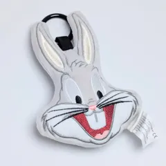 ♧【 Looney Tunes ( ルーニーテューンズ ) 】『 バッグスバニー 』Mini Plush KeyHolder / ミニぬいぐるみ キーホルダー / マスコット 〚アメリカン雑貨 アメトイ〛のサムネイル