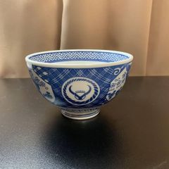 年木庵 喜三 製 染付 山水文 鉢 年木庵 喜三 製 染付 山水文 鉢 - メルカリ