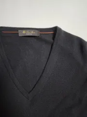 ロロ・ピアーナ カシミア Vネック 50のサムネイル