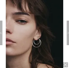 Nothing And Others ナッシングアンドアザーズ シンフープピアス ピアス イヤリング アクセサリー リングピアスのサムネイル
