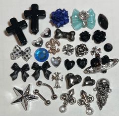 No.179 ネイルパーツ まとめ売り デコパーツ ネイパ デコパ アソート