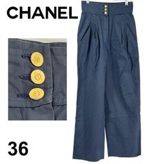 美品・現行】CHANEL フレアスカート ココボタン 36 - メルカリ