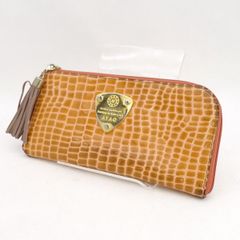 ATAO アタオ limo リモ 長財布 L字ファスナー クロコ型押し - メルカリ