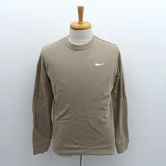 NIKE / ナイキ ◆クラブフレンチテリークルースウェット/トレーナ/ブラウンカーキ/サイズL  メンズファッション【中古】 のサムネイル