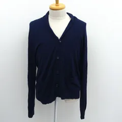 ARMANI COLLEZIONI / アルマーニ コレッツォーニ ◆カーディガン/ネイビー/薄手/サイズUS：M 【メンズ/MEN/男性/ボーイズ/紳士】 メンズファッション【中古】 のサムネイル