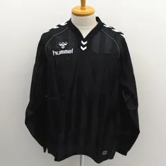 hummel / ヒュンメル ◆プルオーバー/ナイロン/ロゴ/ブラック/サイズL HAW4068 【メンズ/MEN/男性/ボーイズ/紳士】 メンズファッション【中古】 のサムネイル