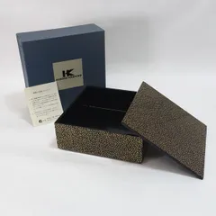 ＨＩＲＯＫＯ　ＫＯＳＨＩＮＯ ◆コシノヒロコ/六五盛筥 青海波 角一段重 一段重 ギフト【未使用】 のサムネイル