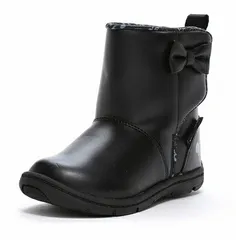 【SALE】【moonstar】DN C1342 BLACK ブラック Disney ディズニー ミッキーマウス ムーンスター ブーツ 抗菌防臭 子供靴 キッズ ウィンター ベビー ウィンター 冬のサムネイル