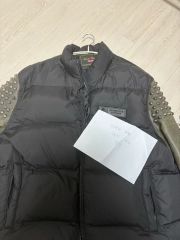 Supreme UNDERCOVER 袖レザー スタッズ ダウンジャケット - メルカリ