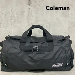 Coleman コールマン ブラック ボストンバッグ リュック ショルダーバッグ 旅行バッグ 出張 合宿 トラベルバッグ 鞄 カバン 大容量 大型 スポーツ アウトドア キャンプ 部活 軽量 ジッパー ★ ■■のサムネイル